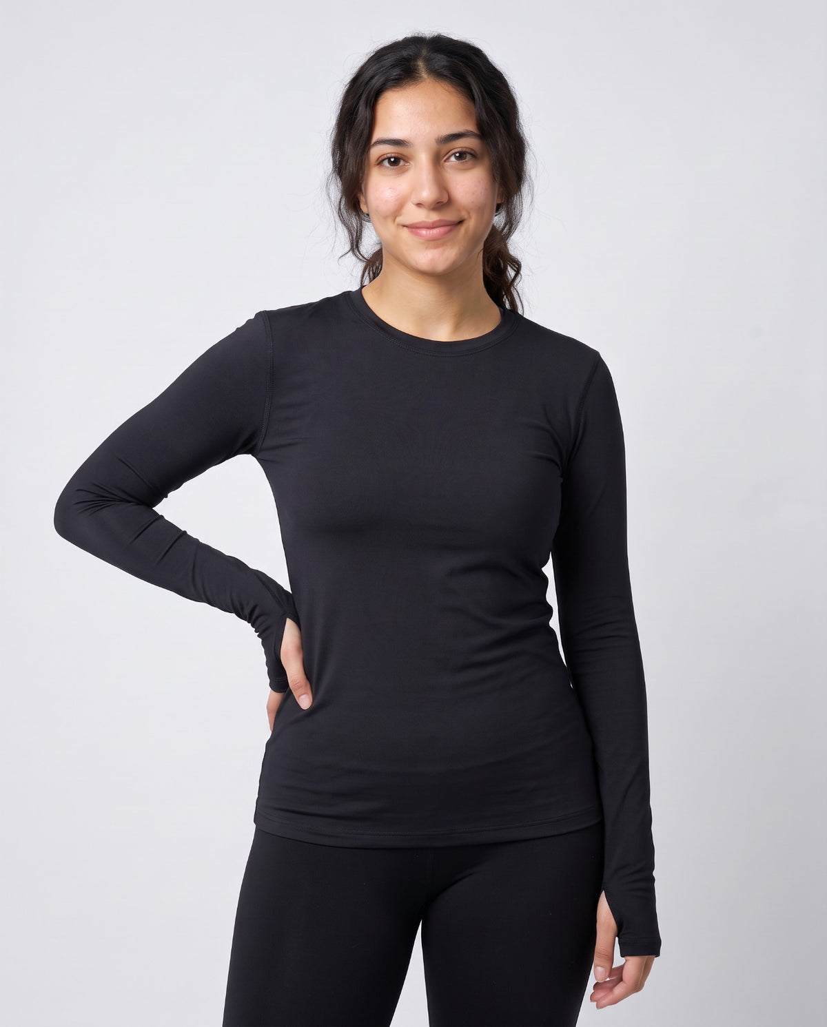 Soft Everyday Basic Long Sleeve Top