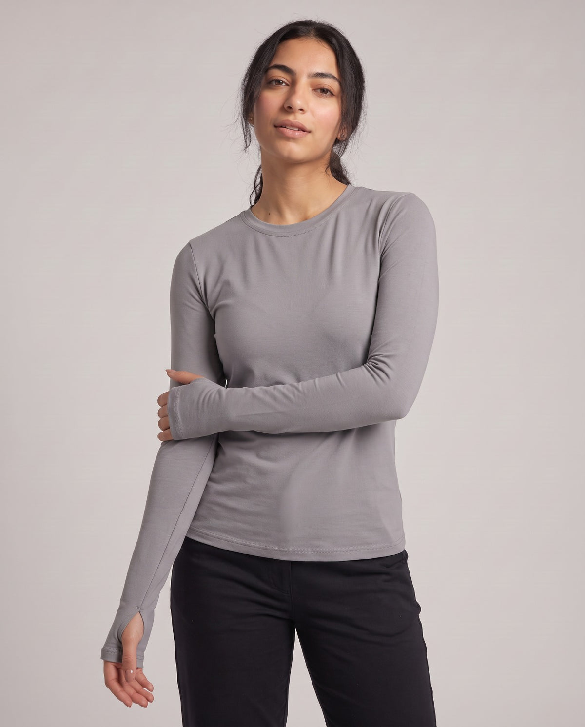 Soft Everyday Basic Long Sleeve Top