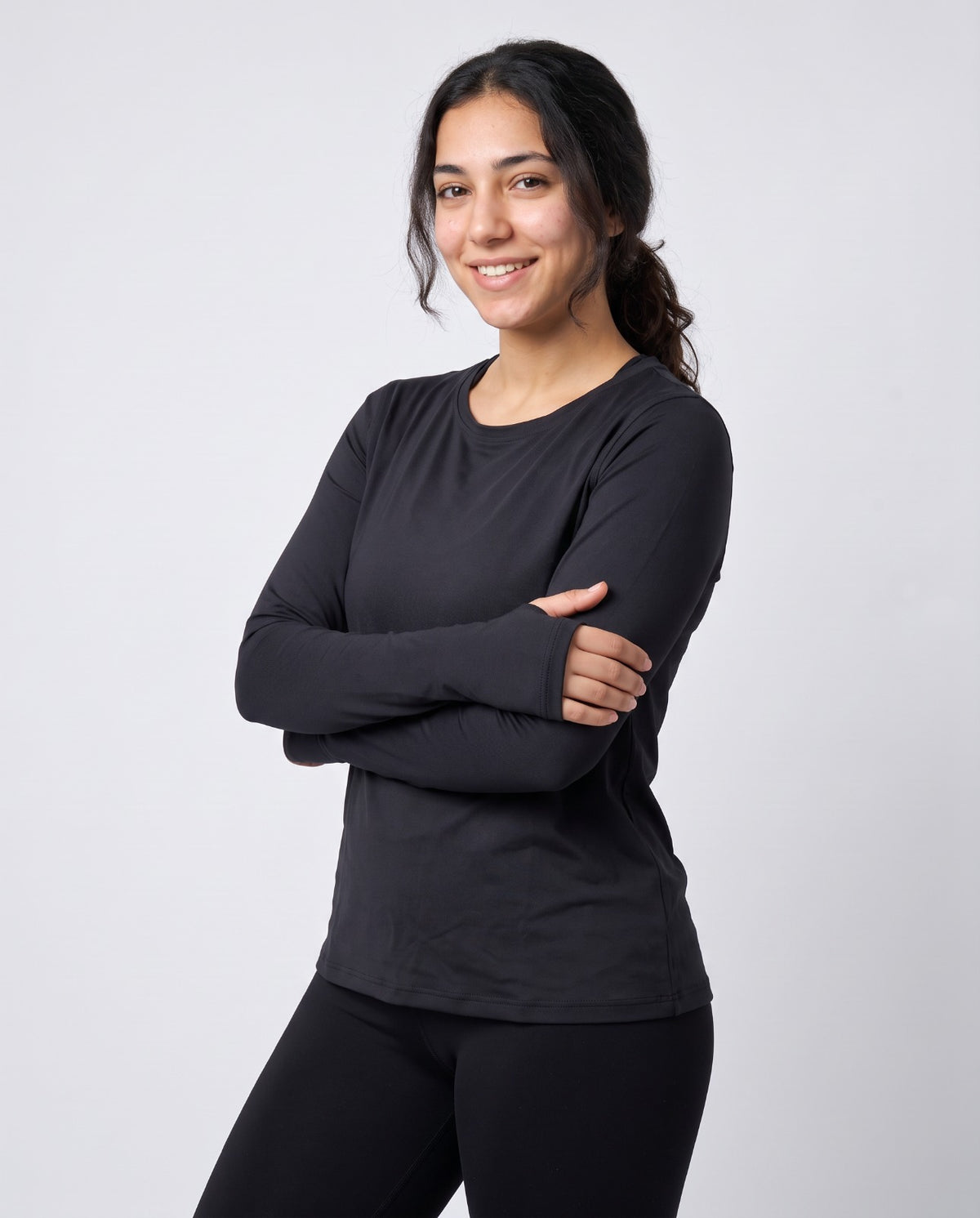 Soft Everyday Basic Long Sleeve Top