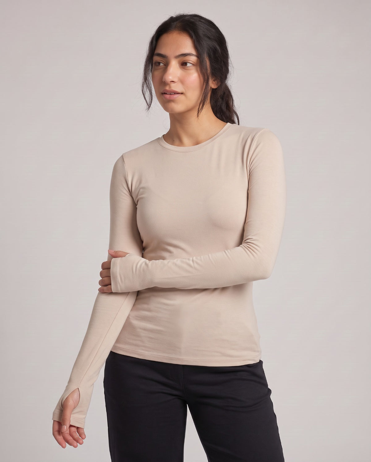 Soft Everyday Basic Long Sleeve Top