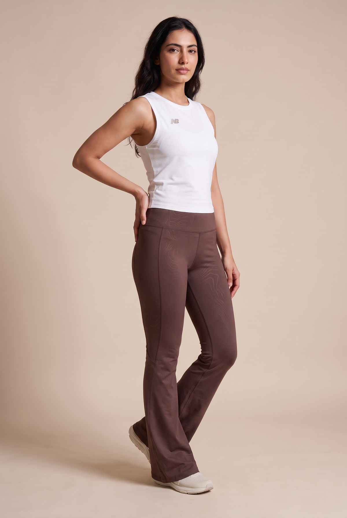High-Waist Flare Yoga Pants