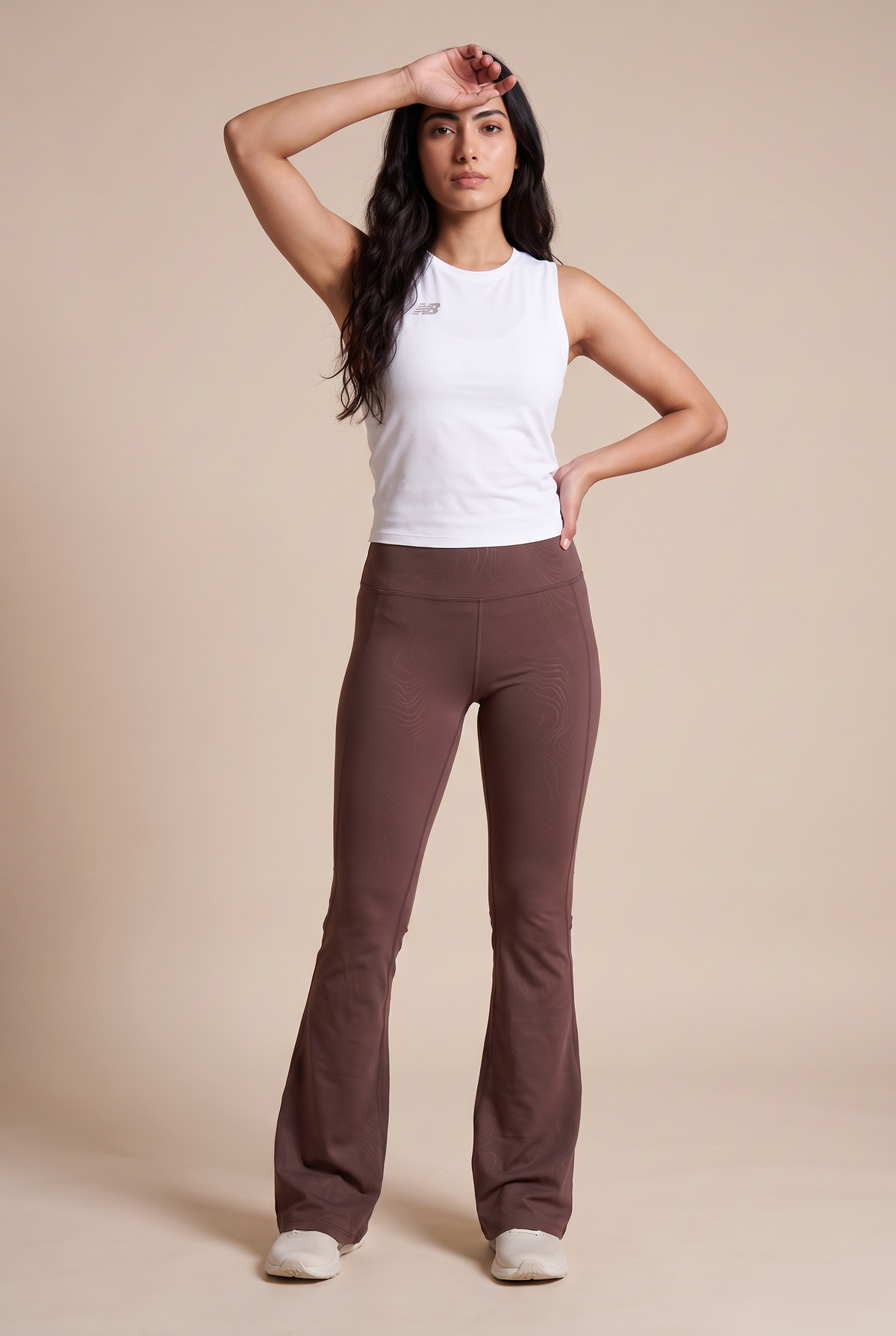 High-Waist Flare Yoga Pants