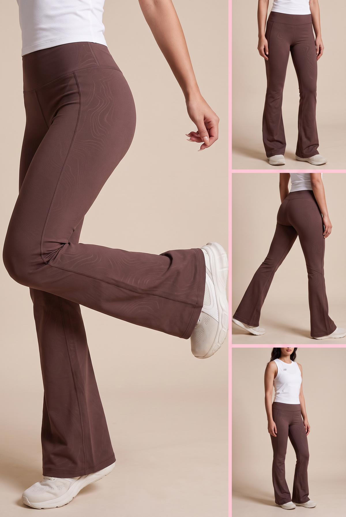 High-Waist Flare Yoga Pants