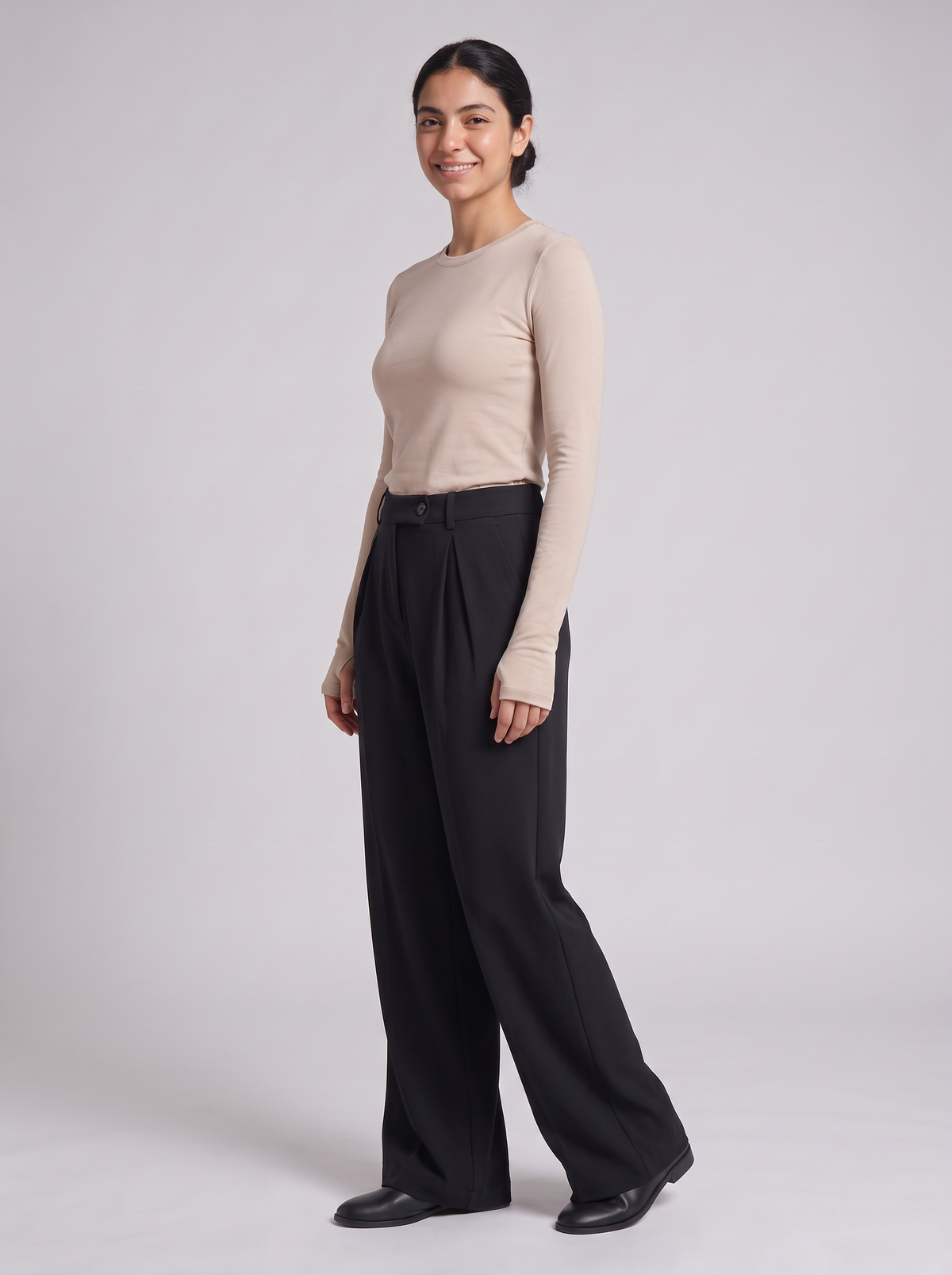 Classic Wide-Leg Trousers