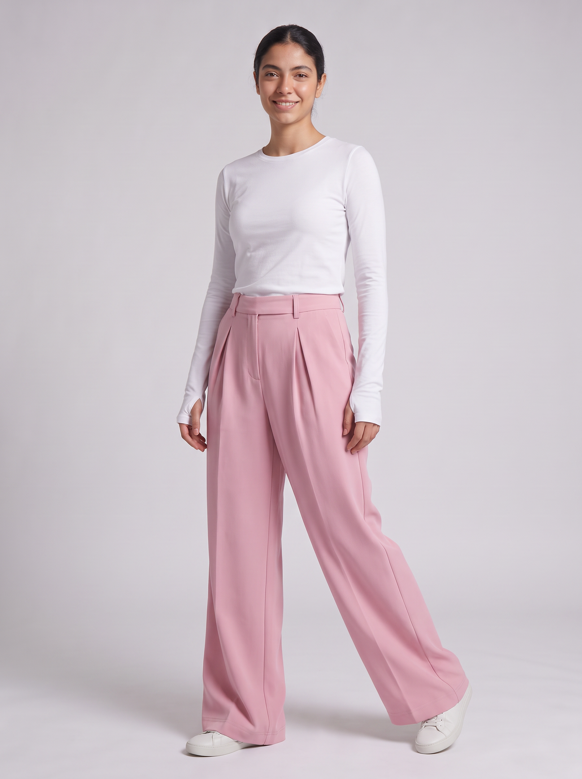 Classic Wide-Leg Trousers