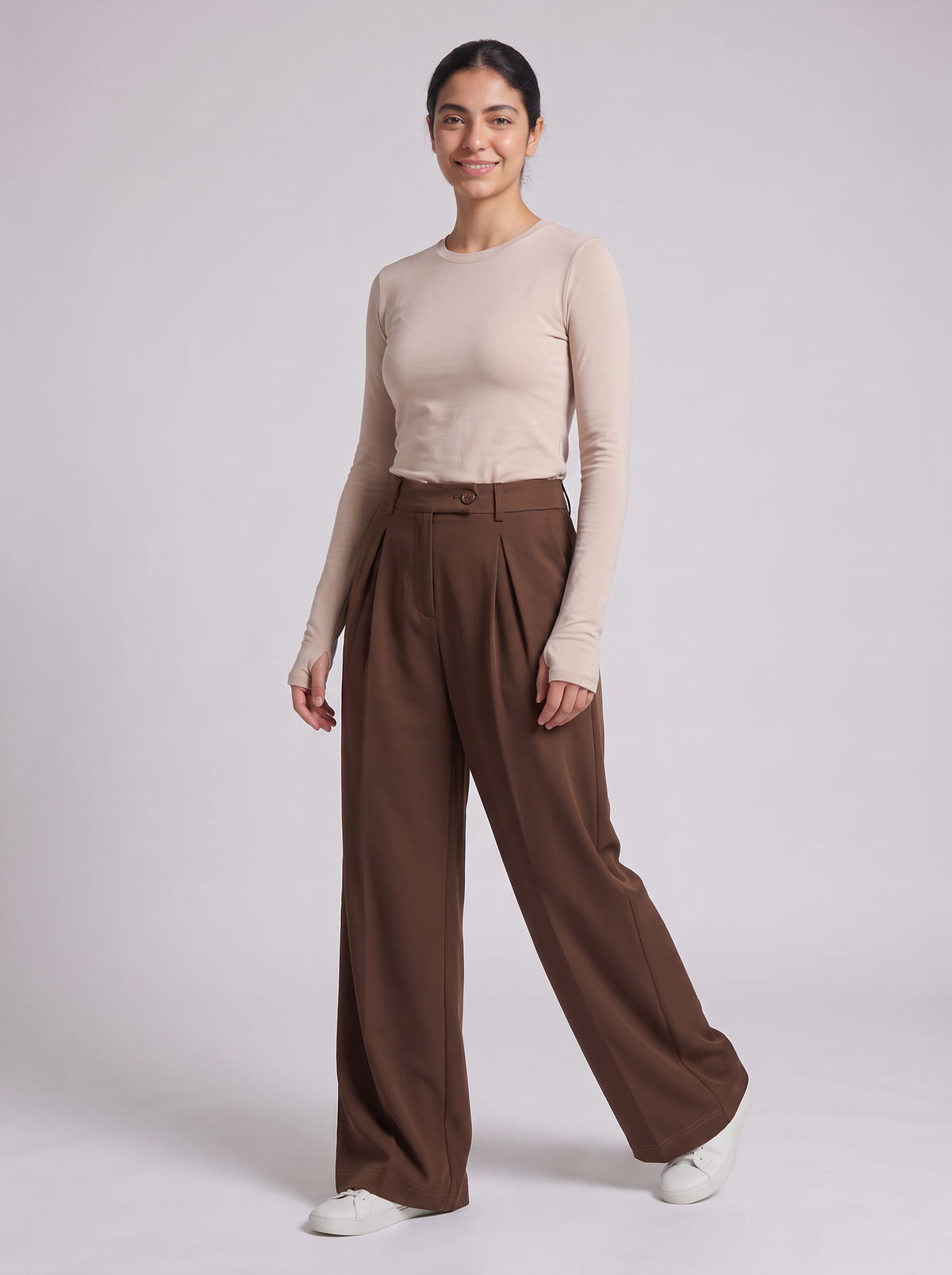Classic Wide-Leg Trousers