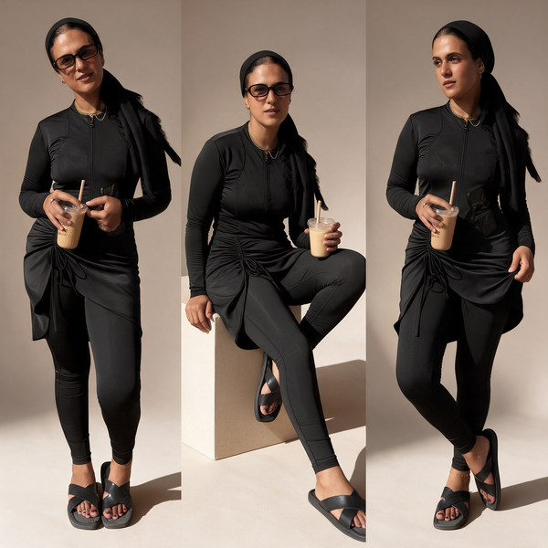 Black Burkini Set